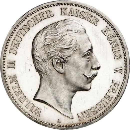 Аверс монеты - 5 марок 1900 года A "Пруссия" - цена серебряной монеты - Германия, Германская Империя