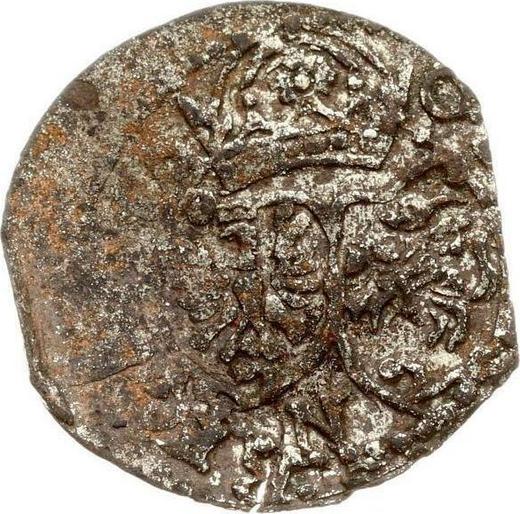 Реверс монеты - Шеляг 1583 года "Познаньский монетный двор" - цена серебряной монеты - Польша, Сигизмунд III Ваза