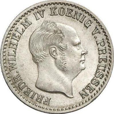 Аверс монеты - 2 1/2 серебряных гроша 1857 года A - цена серебряной монеты - Пруссия, Фридрих Вильгельм IV
