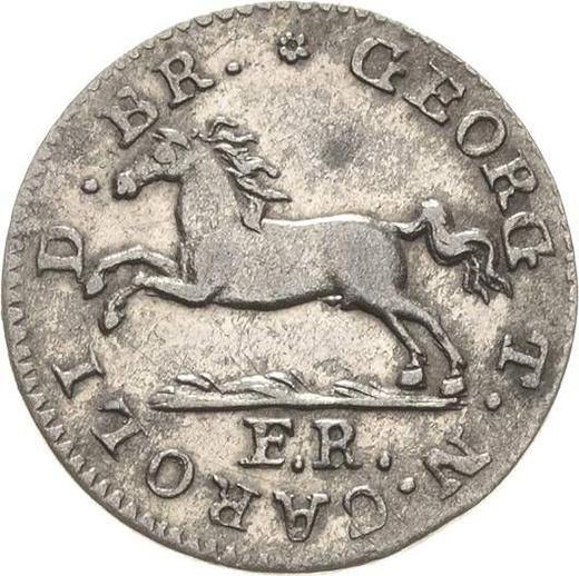 Awers monety - 6 fenigów 1819 FR - cena srebrnej monety - Brunszwik-Wolfenbüttel, Karol II