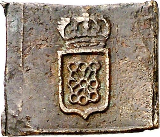 Аверс монеты - 1/2 мараведи 1831 года - цена  монеты - Испания, Фердинанд VII