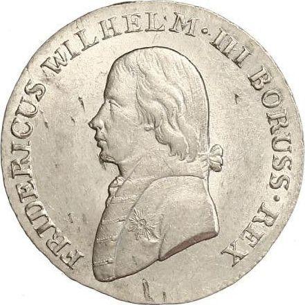 Аверс монеты - 4 гроша 1805 года A "Силезия" - цена серебряной монеты - Пруссия, Фридрих Вильгельм III