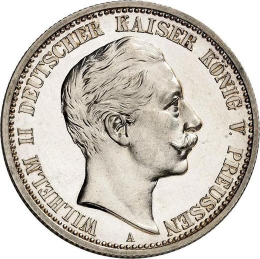 Anverso 2 marcos 1903 A "Prusia" - valor de la moneda de plata - Alemania, Imperio alemán