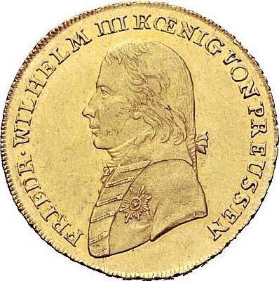 Аверс монеты - Фридрихсдор 1806 года A - цена золотой монеты - Пруссия, Фридрих Вильгельм III