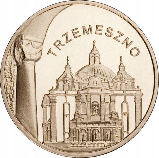 Реверс монеты - 2 злотых 2010 года MW ET "Тшемешно" - цена  монеты - Польша, III Республика после деноминации