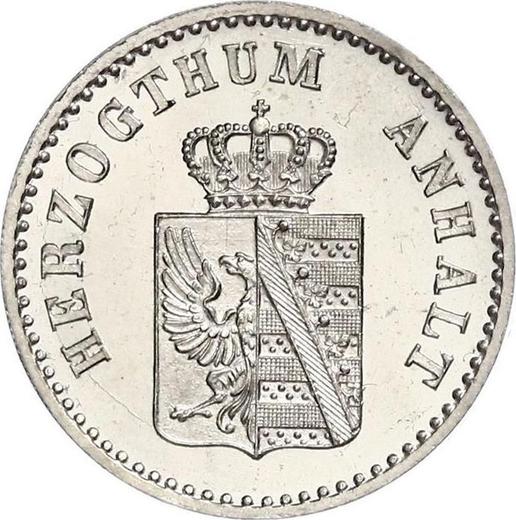 Awers monety - 2-1/2 silbergroschen 1864 A - cena srebrnej monety - Anhalt-Dessau, Leopold Friedrich