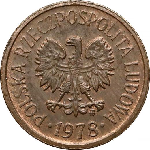 Avers Probe 10 Groszy 1978 Bronze - Münze Wert - Polen, Volksrepublik Polen