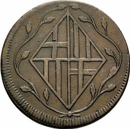 Аверс монеты - 4 куарто 1809 года - цена  монеты - Испания, Жозеф Бонапарт