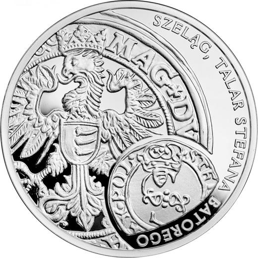 Reverso 20 eslotis 2016 MW "Szeląg, taler de Esteban I Báthory" - valor de la moneda de plata - Polonia, República moderna