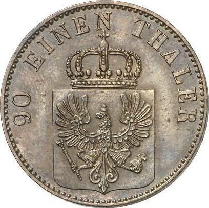 Аверс монеты - 4 пфеннига 1852 года A - цена  монеты - Пруссия, Фридрих Вильгельм IV