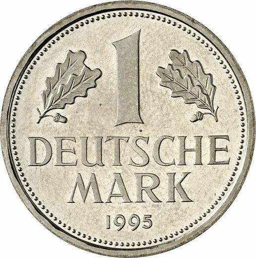 Obverse 1 Mark 1995 A -  Coin Value - Germany, FRG