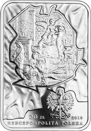 Anverso 20 eslotis 2019 "Helena Modrzejewska" - valor de la moneda de plata - Polonia, República moderna