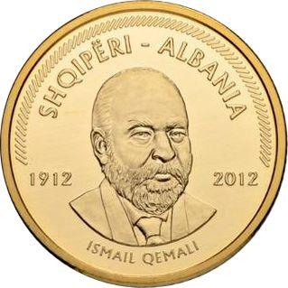 Anverso 200 leke 2012 "Independencia" - valor de la moneda de oro - Albania, República Moderna