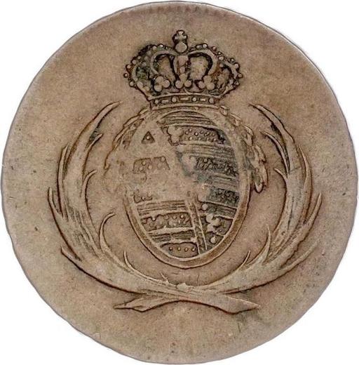 Аверс монеты - 4 пфеннига 1810 года H - цена  монеты - Саксония-Альбертина, Фридрих Август I