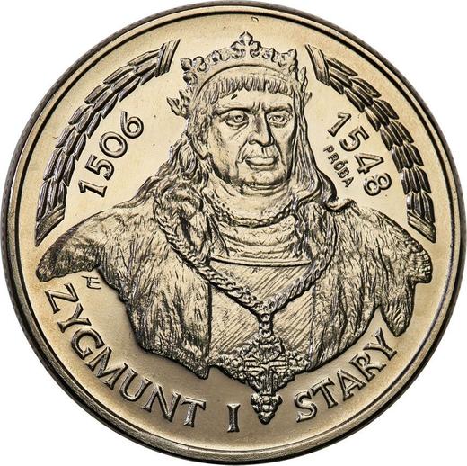 Rewers monety - PRÓBA 20000 złotych 1994 MW ET "Zygmunt I Stary" Nikiel - cena  monety - Polska, III RP przed denominacją