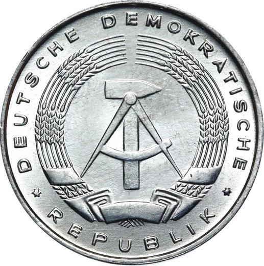 Reverso 5 Pfennige 1975 A - valor de la moneda  - Alemania, República Democrática Alemana (RDA)