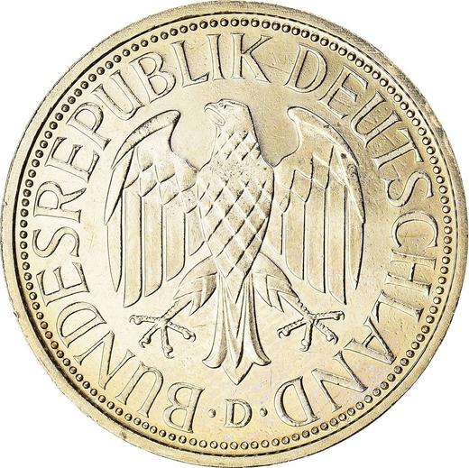 Reverse 1 Mark 1994 D -  Coin Value - Germany, FRG