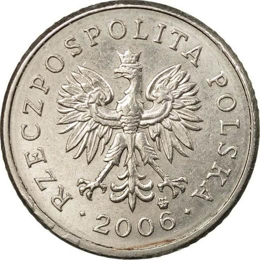 Anverso 10 groszy 2006 MW - valor de la moneda  - Polonia, República moderna