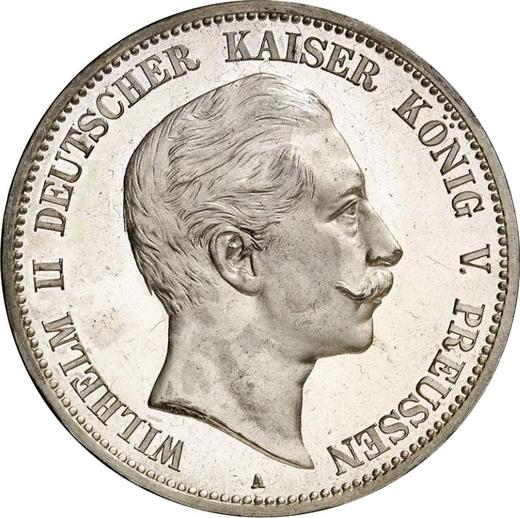 Awers monety - 5 marek 1898 A "Prusy" - cena srebrnej monety - Niemcy, Cesarstwo Niemieckie