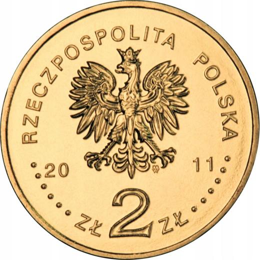 Аверс монеты - 2 злотых 2011 года MW "Гдыня" - цена  монеты - Польша, III Республика после деноминации