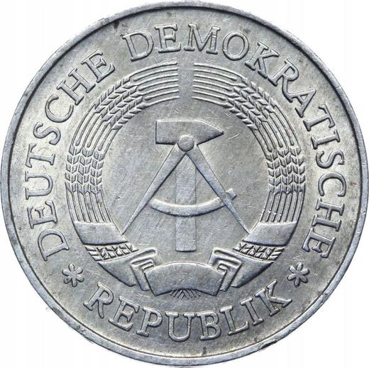 Reverso 1 marco 1983 A - valor de la moneda  - Alemania, República Democrática Alemana (RDA)