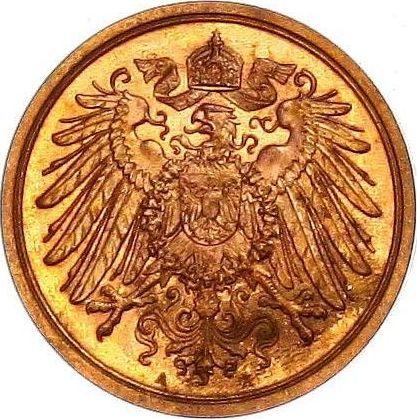 Reverso 2 Pfennige 1912 A "Tipo 1904-1916" - valor de la moneda  - Alemania, Imperio alemán