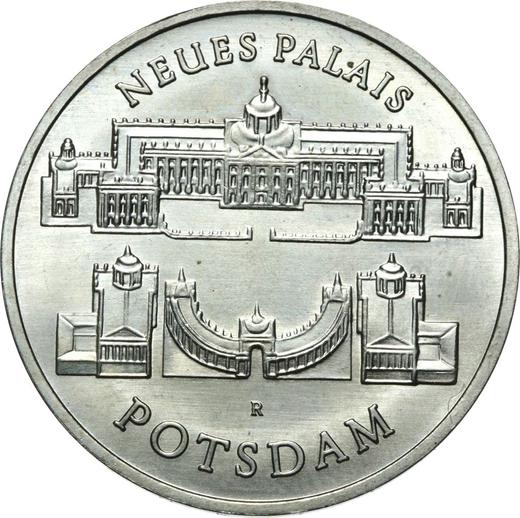Аверс монеты - 5 марок 1986 года A "Новый дворец" - цена  монеты - Германия, ГДР