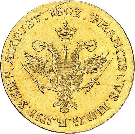 Аверс монеты - 2 дуката 1802 года - цена  монеты - Гамбург, Вольный город