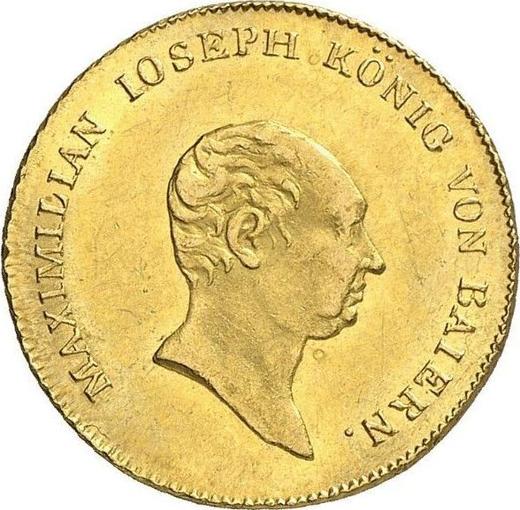 Awers monety - Dukat 1814 - cena złotej monety - Bawaria, Maksymilian I