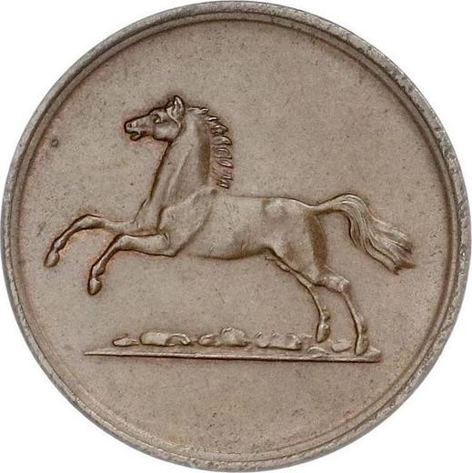 Obverse 2 Pfennig 1853 B -  Coin Value - Brunswick-Wolfenbüttel, William