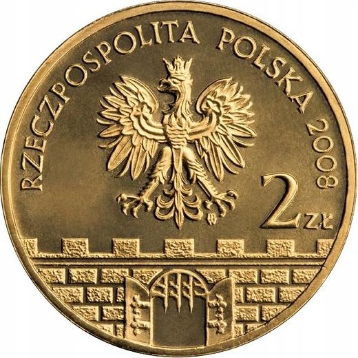 Аверс монеты - 2 злотых 2008 года MW AN "Конин" - цена  монеты - Польша, III Республика после деноминации