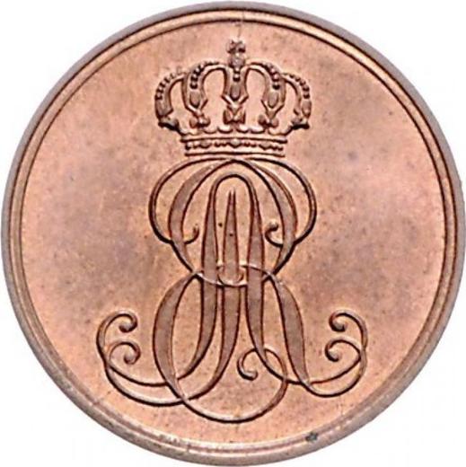 Obverse 1 Pfennig 1846 B "Type 1845-1851" -  Coin Value - Hanover, Ernest Augustus
