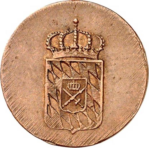 Аверс монеты - 2 пфеннига 1807 года - цена  монеты - Бавария, Максимилиан I