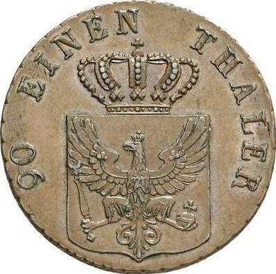 Obverse 4 Pfennig 1834 D -  Coin Value - Prussia, Frederick William III