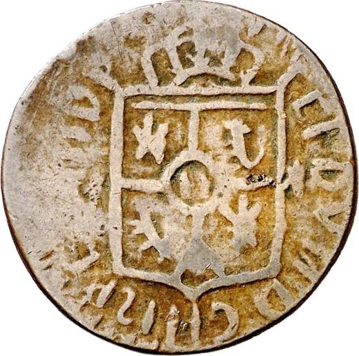 Аверс монеты - 1 куарто 1822 года M "Тип 1817-1830" - цена  монеты - Филиппины, Фердинанд VII