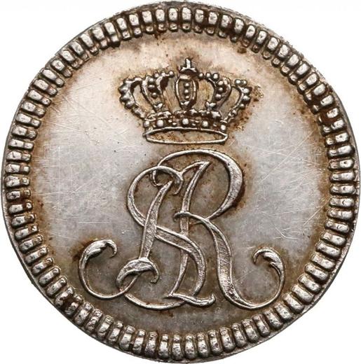 Awers monety - Półzłotek (2 grosze) 1771 "FIDEM SERVAT" Z wieńcem - cena srebrnej monety - Polska, Stanisław II August