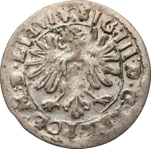 Awers monety - 1 grosz 1601 "Litwa" - cena srebrnej monety - Polska, Zygmunt III
