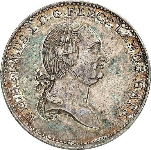 Obverse Pattern Thaler 1813 K Edge "EIN CONVENTIONSTHALER" - Silver Coin Value - Hesse-Cassel, William I