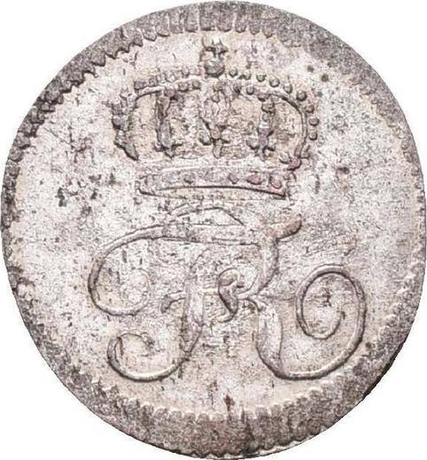 Awers monety - 1 krajcar 1809 - cena srebrnej monety - Wirtembergia, Fryderyk I