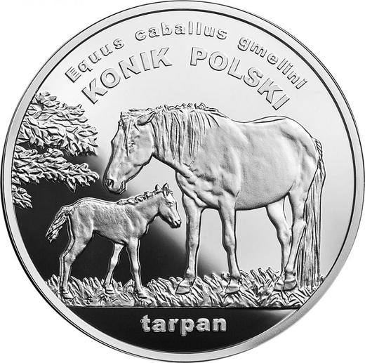 Реверс монеты - 20 злотых 2014 года MW "Польский коник" - цена серебряной монеты - Польша, III Республика после деноминации