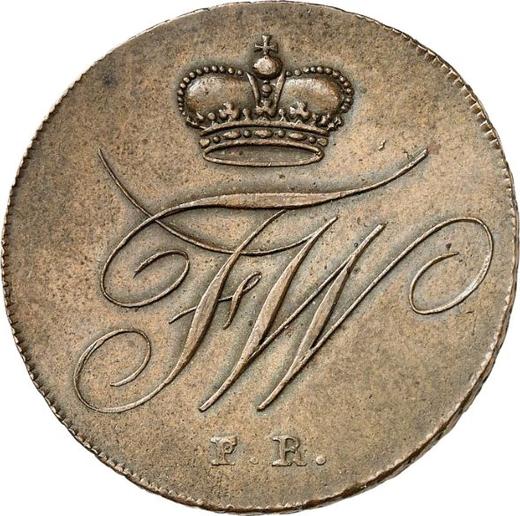 Awers monety - Próba 4 fenigi 1814 FR - cena  monety - Brunszwik-Wolfenbüttel, Fryderyk Wilhelm