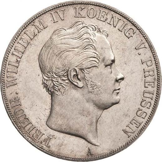 Avers Doppeltaler 1845 A - Silbermünze Wert - Preußen, Friedrich Wilhelm IV