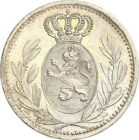 Аверс монеты - 1/6 талера 1821 года - цена серебряной монеты - Гессен-Кассель, Вильгельм II