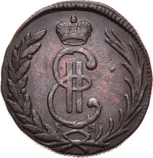 Obverse 1 Kopek 1769 КМ "Siberian Coin" -  Coin Value - Russia, Catherine II