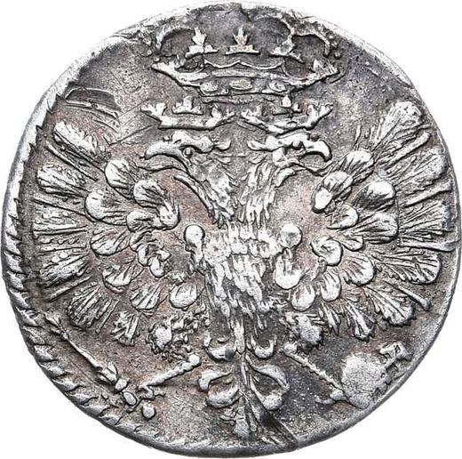 Obverse Grivennik (10 Kopeks) ҂АΨД (1704) М Big crown - Silver Coin Value - Russia, Peter I