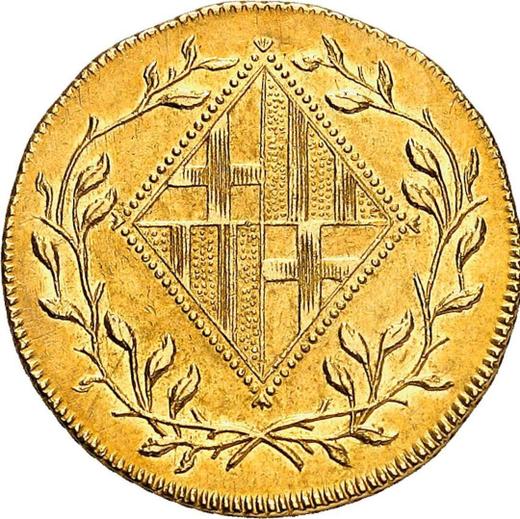 Awers monety - 20 pesetas 1813 - cena złotej monety - Hiszpania, Józef Bonaparte