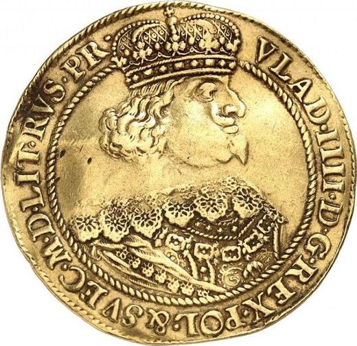 Аверс монеты - Донатив 3 дуката 1642 года GR "Гданьск" - цена золотой монеты - Польша, Владислав IV