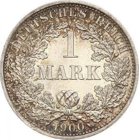 Аверс монеты - 1 марка 1900 года A "Тип 1891-1916" - цена серебряной монеты - Германия, Германская Империя