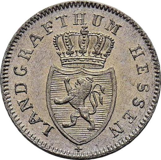 Аверс монеты - 1 крейцер 1840 года - цена серебряной монеты - Гессен-Гомбург, Филипп Август Фридрих