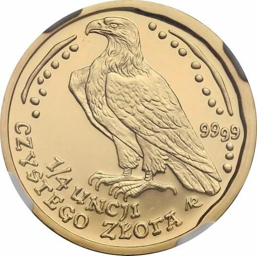 Reverse 100 Zlotych 1996 MW NR "White-tailed eagle" - Gold Coin Value - Poland, III Republic after denomination
